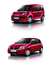 Renault - Sondermodelle - Clio Campus „je t’aime“ und Renault Kangoo „je t’aime“