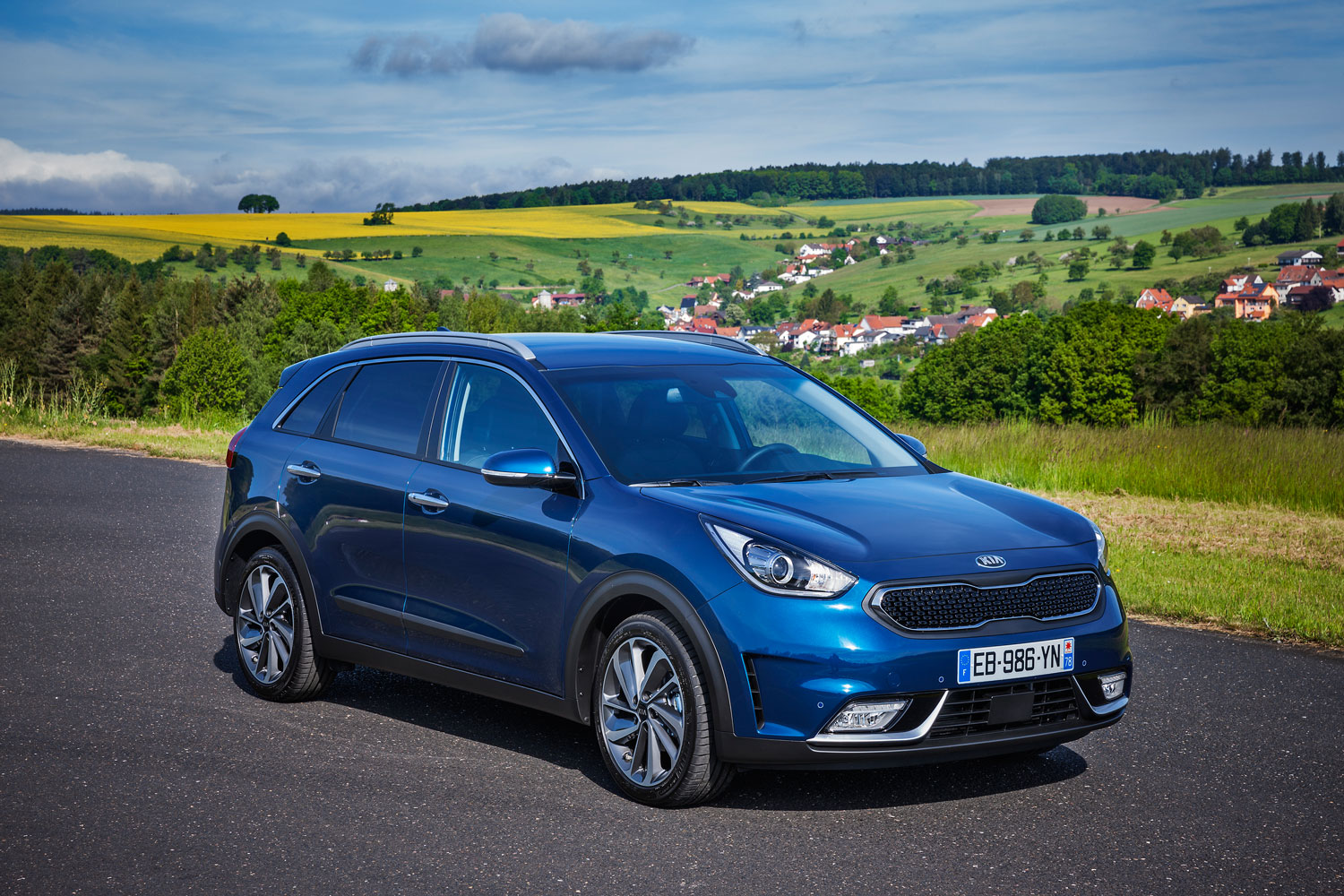 Testfahrt mit dem Kia Niro HybridCrossover für die Stadt mobil sein