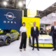 Marketingchefin Rebecca Reinermann, Opel CEO Florian Huettl, Designchef Mark Adams (v.l.n.r)