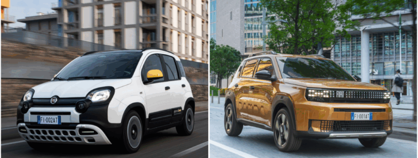 Fiat Pandina und Fiat Grande Panda starten ins neue Modelljahr