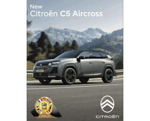 DER NEUE CITROËN C5 AIRCROSS IST FINALIST FÜR DEN RENOMMIERTEN „CAR OF THE YEAR 2026“-AWARD!