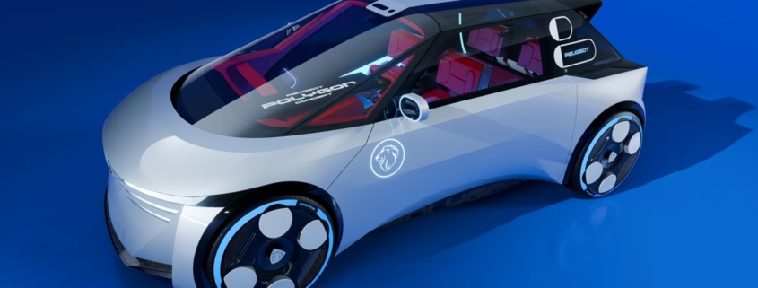 PEUGEOT Polygon Concept: PEUGEOT enthüllt erstes Bild