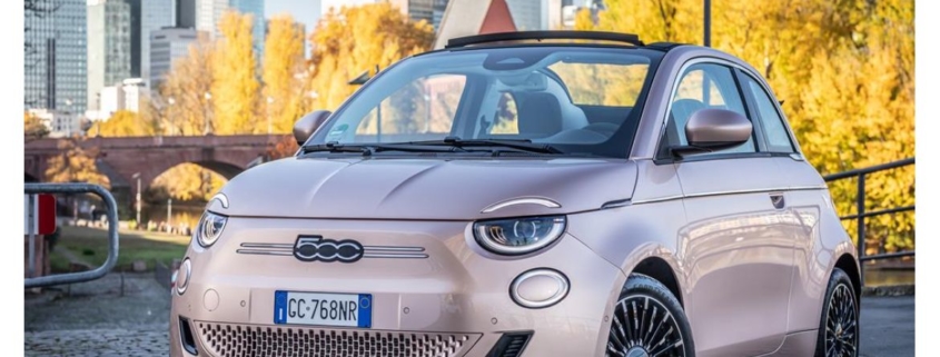 Fiat 500 Elektro schneidet im neuen Auto Bild TÜV-Report am besten ab