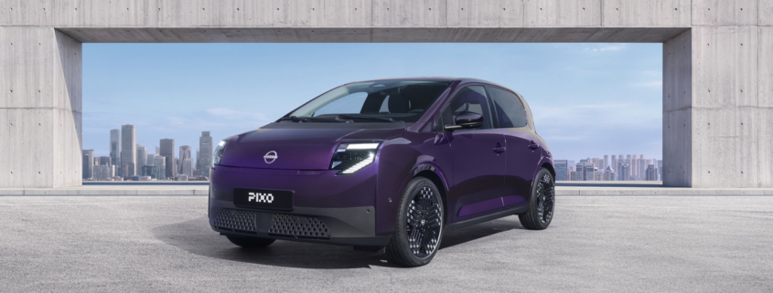 Nissan präsentiert den neuen vollelektrischen Pixo
