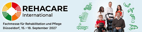 Internationale Fachmesse f&uuml;r Rehabilitation und Pflege f&uuml;r Menschen mit Behinderungen und Pflegebedarf.